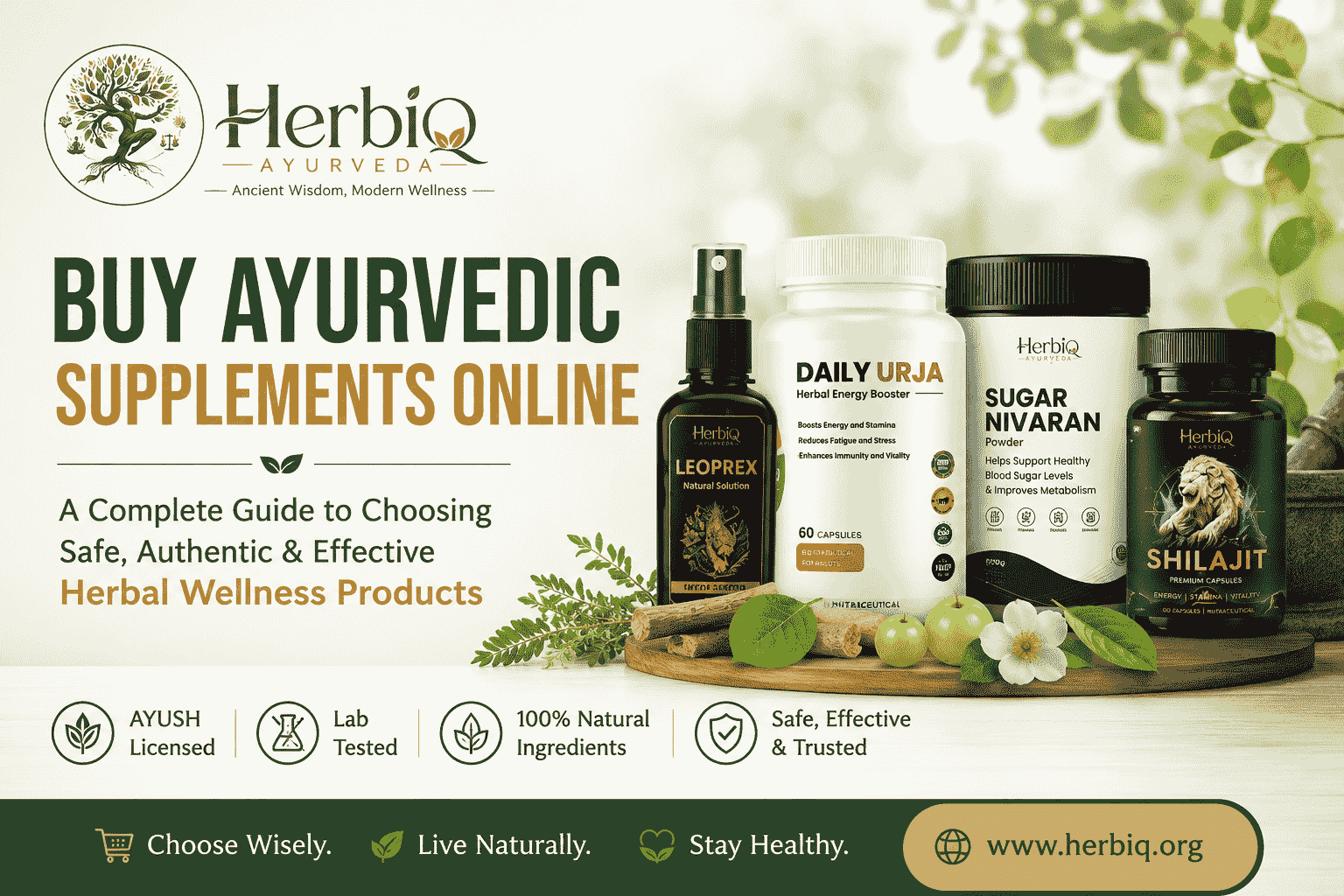 Buy Ayurvedic Supplements Online