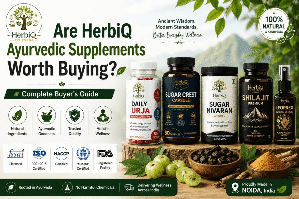 Herbiq Ayurvedic Supplements