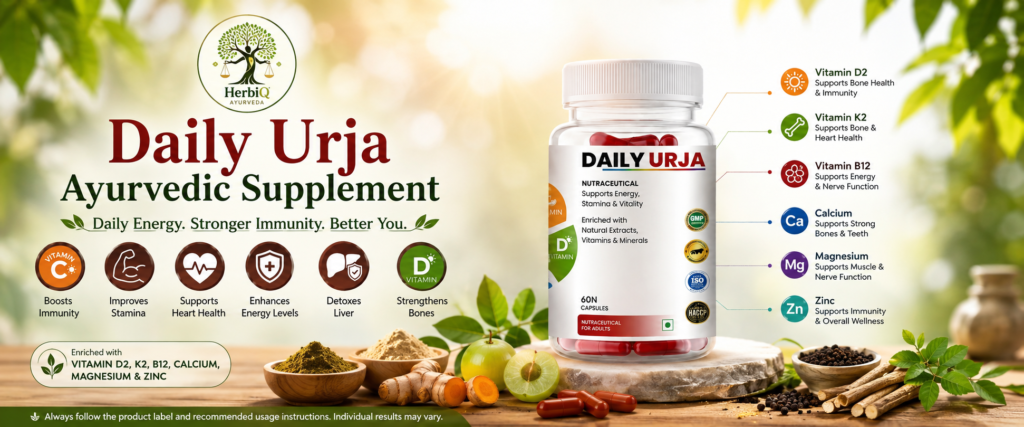 Daily Urja Ayurvedic Supplement