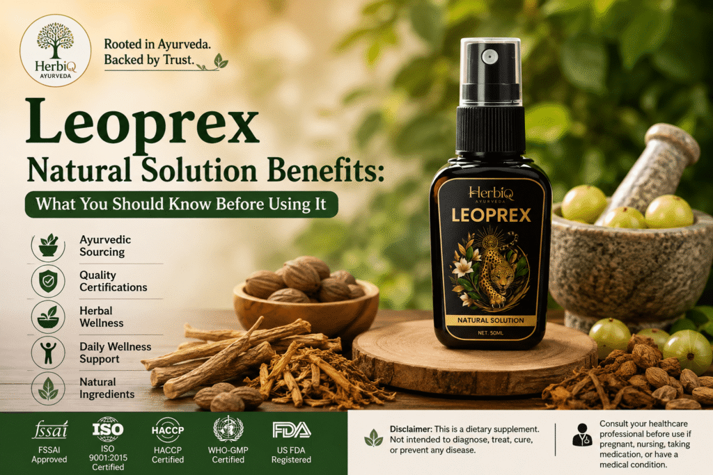Leoprex Natural Solution Benefits